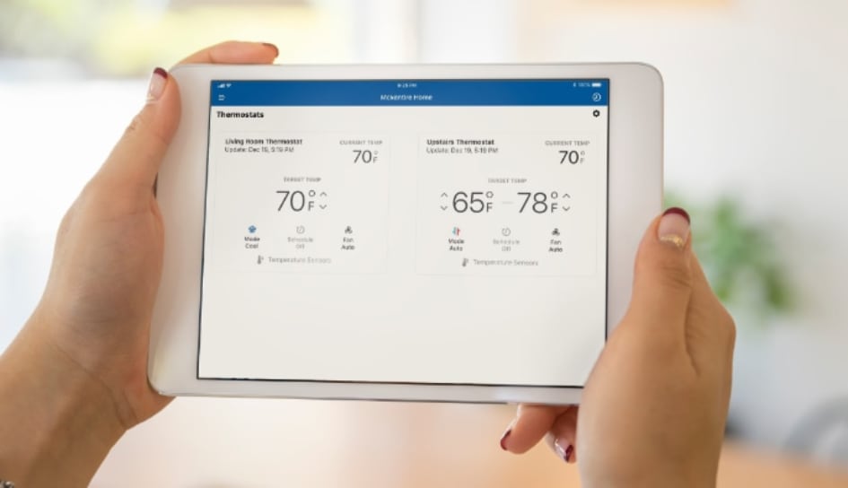 Thermostat control in Asheville